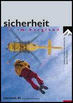 Cover des Jahrbuchs des Kuratoriums für alpine Sicherheit, "Sicherheit im Bergland 2005"