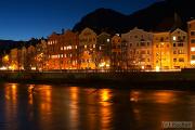 Innsbruck in einer Winternacht